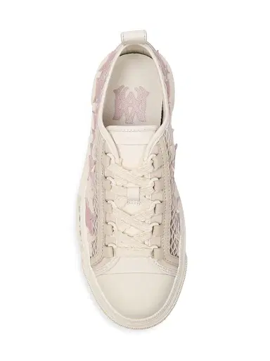 AMIRI Women's Stars Court Mesh Low-Top Sneakers - Alabaster - Size 7 | Thumbnail 3
