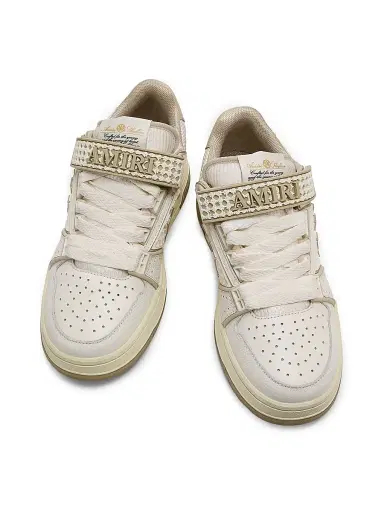 AMIRI Men's MA Skyline Low-Top Sneakers - Alabaster - Size 7 | Thumbnail 4 AMIRI Men's MA Skyline Low-Top Sneakers - Alabaster - Size 7 | Thumbnail 4
