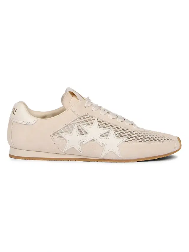 Women's Pacific Flat Suede & Mesh Low-Top Sneakers - Alabaster