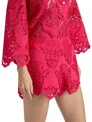 Cara Cara Women's Trish Eyelet Shorts - Azalea Eyelet | Thumbnail 4 Cara Cara Women's Trish Eyelet Shorts - Azalea Eyelet | Thumbnail 4