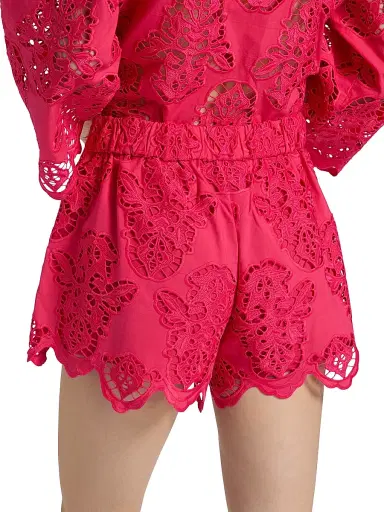 Cara Cara Women's Trish Eyelet Shorts - Azalea Eyelet | Thumbnail 5 Cara Cara Women's Trish Eyelet Shorts - Azalea Eyelet | Thumbnail 5