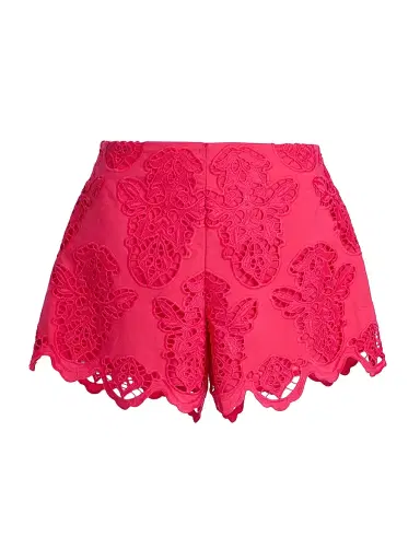 Cara Cara Women's Trish Eyelet Shorts - Azalea Eyelet | Thumbnail 1 Cara Cara Women's Trish Eyelet Shorts - Azalea Eyelet | Thumbnail 1