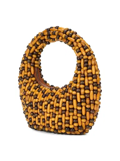 Staud Women's Reef Beaded Top Handle Bag | Thumbnail 2 Staud Women's Reef Beaded Top Handle Bag | Thumbnail 2