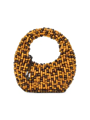 Staud Women's Reef Beaded Top Handle Bag | Thumbnail 1 Staud Women's Reef Beaded Top Handle Bag | Thumbnail 1