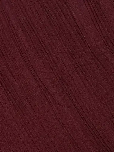 Ulla Johnson Women's Tasneem Pleated Satin Gown - Claret | Thumbnail 7 Ulla Johnson Women's Tasneem Pleated Satin Gown - Claret | Thumbnail 7