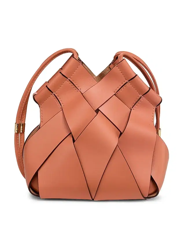 Ulla Johnson Women's Charlotte Woven-Leather Crossbody Bag - Sierra