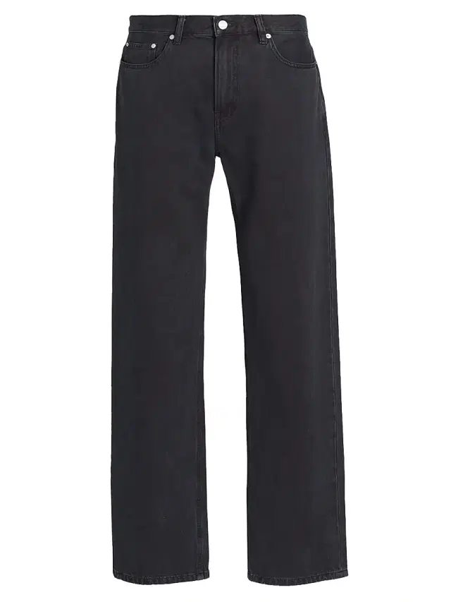 Men's Relaxed Five-Pocket Jeans - Dark Navy