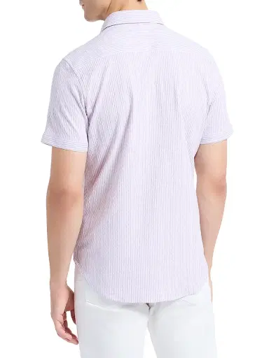 Robert Graham Men's Fornillo Short-Sleeve Shirt - Lilac - Size XXXXL | Thumbnail 5 Robert Graham Men's Fornillo Short-Sleeve Shirt - Lilac - Size XXXXL | Thumbnail 5