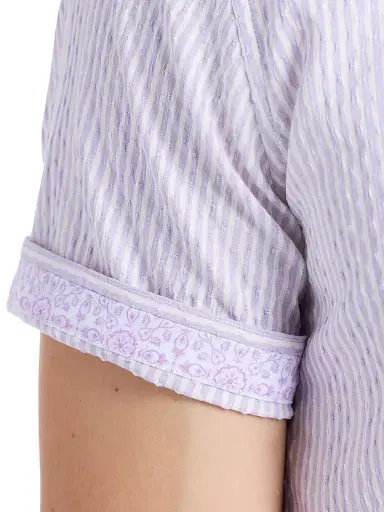 Robert Graham Men's Fornillo Short-Sleeve Shirt - Lilac - Size XXXXL | Thumbnail 6 Robert Graham Men's Fornillo Short-Sleeve Shirt - Lilac - Size XXXXL | Thumbnail 6