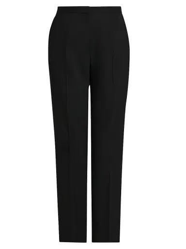 Kiton Women's Seamed Stretch-Wool Pants - Black | Thumbnail 1 Kiton Women's Seamed Stretch-Wool Pants - Black | Thumbnail 1