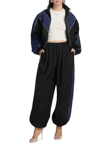 Ronny Kobo Women's Soren Oversized Track Pants | Thumbnail 2 Ronny Kobo Women's Soren Oversized Track Pants | Thumbnail 2