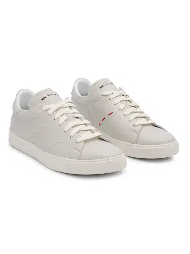 Kiton Men's Leather Low-Top Sneakers | Thumbnail 2 Kiton Men's Leather Low-Top Sneakers | Thumbnail 2