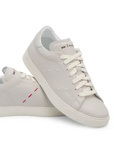 Kiton Men's Leather Low-Top Sneakers | Thumbnail 5 Kiton Men's Leather Low-Top Sneakers | Thumbnail 5