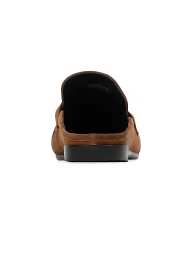Black Suede Studio Women's Gabby Loafer Mules - Tobacco Suede - Size 5 | Thumbnail 4 Black Suede Studio Women's Gabby Loafer Mules - Tobacco Suede - Size 5 | Thumbnail 4