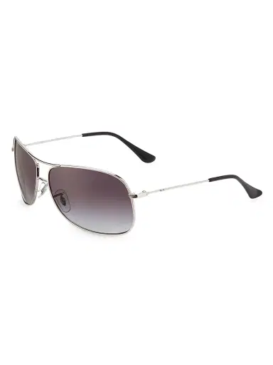 Ray-Ban Women's RB3267 64MM Square Wrap Aviator Sunglasses - Grad Smoke | Thumbnail 2 Ray-Ban Women's RB3267 64MM Square Wrap Aviator Sunglasses - Grad Smoke | Thumbnail 2
