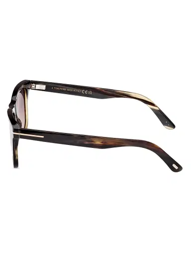 TOM FORD Men's 53MM Square Sunglasses - Brown Green | Thumbnail 3 TOM FORD Men's 53MM Square Sunglasses - Brown Green | Thumbnail 3