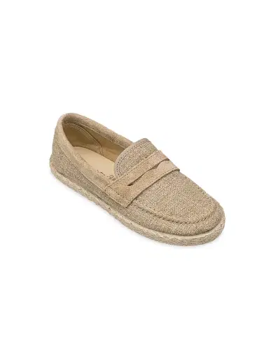 Elephantito Little Girl's & Girl's Loafer Espadrilles - Beige 11 (Child) | Thumbnail 1 Elephantito Little Girl's & Girl's Loafer Espadrilles - Beige 11 (Child) | Thumbnail 1