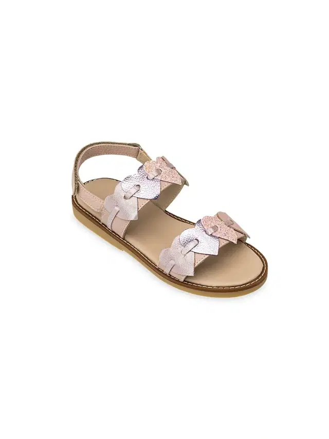 Elephantito Little Girl's & Girl's Cuore Sandal - Pink 6 (Child)
