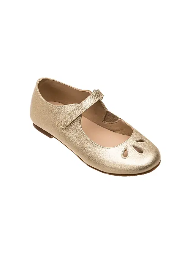 Little Girl's & Girl's Rosie Patent Leather Mary Janes - Gold 9 (Toddler)