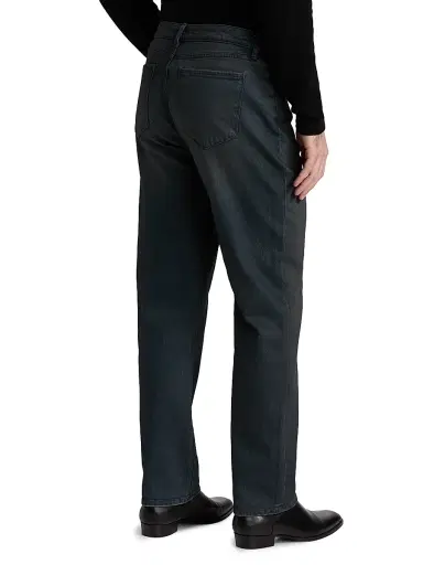 Monfrère Men's Caine Coated Straight-Leg Jeans - Noir - Size 40 | Thumbnail 5