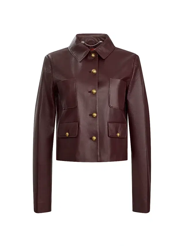 Altuzarra Women's Astley Leather Crop Jacket
