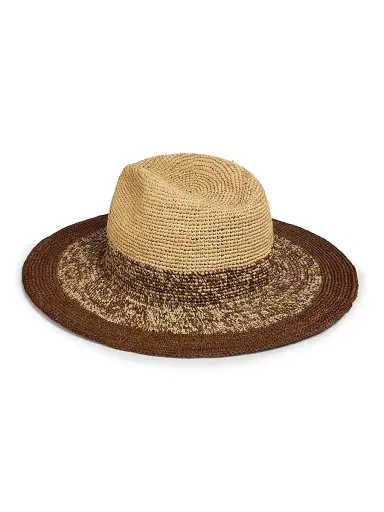 Eugenia Kim Women's Cruise Lourdes Raffia Fedora Hat | Thumbnail 2 Eugenia Kim Women's Cruise Lourdes Raffia Fedora Hat | Thumbnail 2