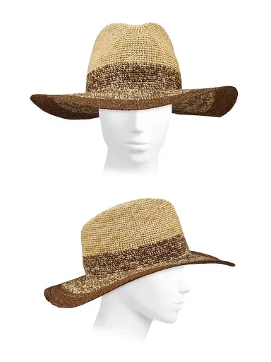 Eugenia Kim Women's Cruise Lourdes Raffia Fedora Hat | Thumbnail 3 Eugenia Kim Women's Cruise Lourdes Raffia Fedora Hat | Thumbnail 3