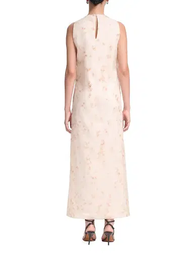 Altuzarra Women's Nadja Printed Cotton Shift Dress - Pale Blush Petals - Size 4 | Thumbnail 5
