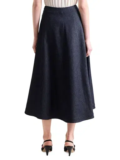 Altuzarra Women's Varda Cotton Faille Midi-Skirt | Thumbnail 5 Altuzarra Women's Varda Cotton Faille Midi-Skirt | Thumbnail 5