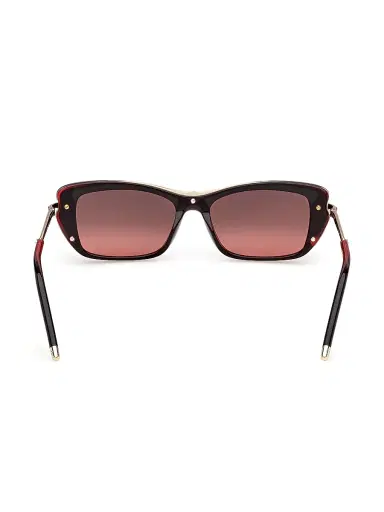 Christian Louboutin Women's 53MM Rectangular Sunglasses - Gold Black Red | Thumbnail 5 Christian Louboutin Women's 53MM Rectangular Sunglasses - Gold Black Red | Thumbnail 5