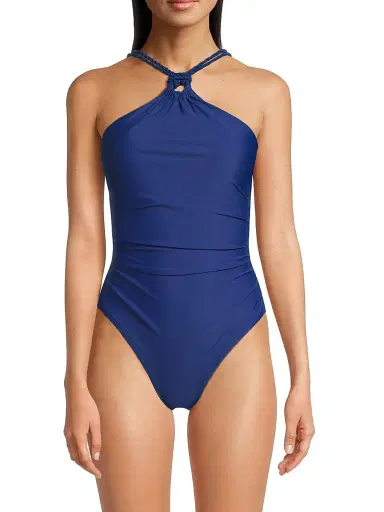 Kobi Halperin Women's Romy One-Piece Swimsuit - Navy - Size XL | Thumbnail 3