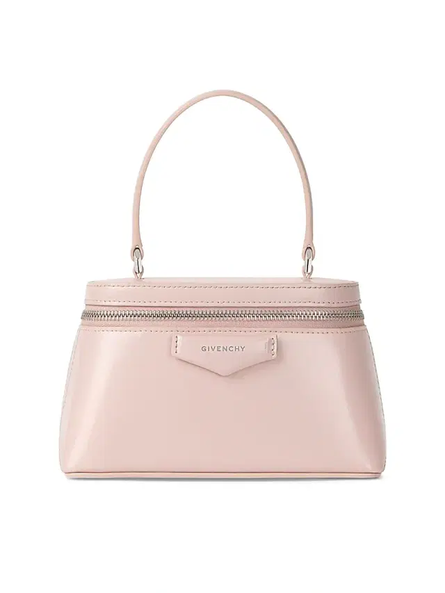 Givenchy Women's Antigona Vanity Bag in Box Leather with Chain - Baby Pink