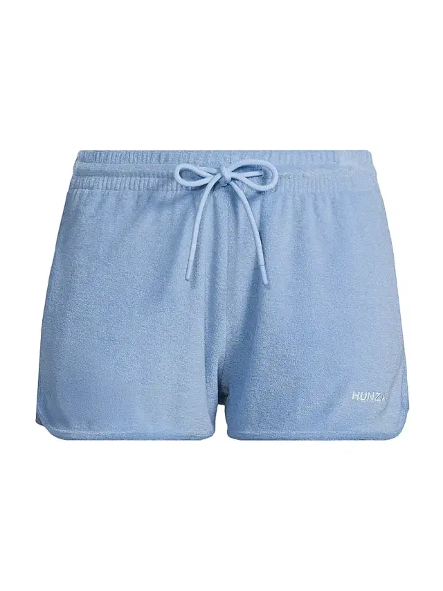 Hunza G Women's Resort Knit Shorts - Cornflower