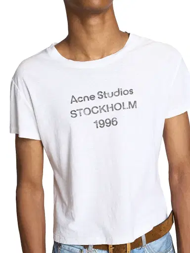 Acne Studios Men's Etza Logo T-Shirt | Thumbnail 6 Acne Studios Men's Etza Logo T-Shirt | Thumbnail 6