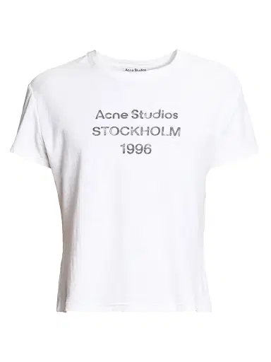 Acne Studios Men's Etza Logo T-Shirt | Thumbnail 1 Acne Studios Men's Etza Logo T-Shirt | Thumbnail 1