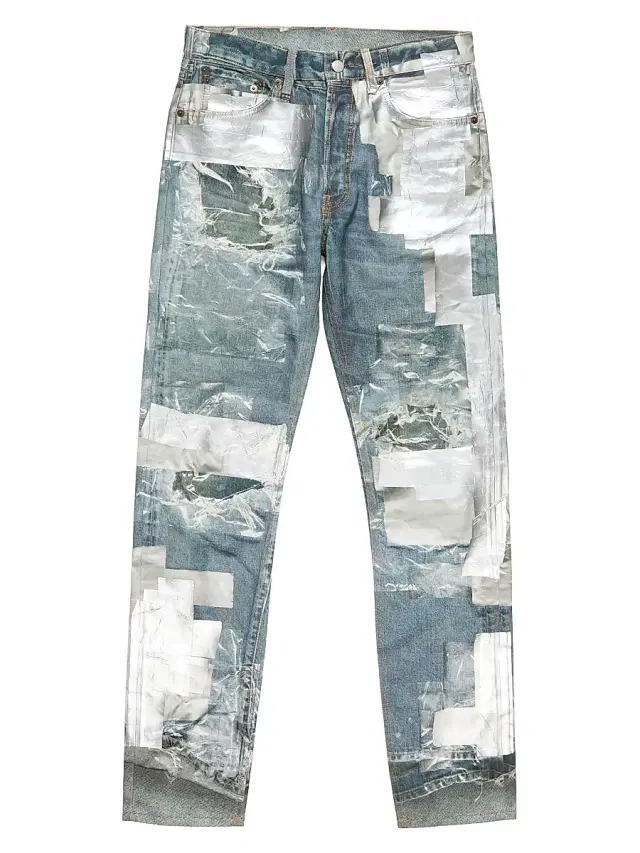 Acne Studios Men's Pentyone M Tlo Tape Jeans - Mid Blue