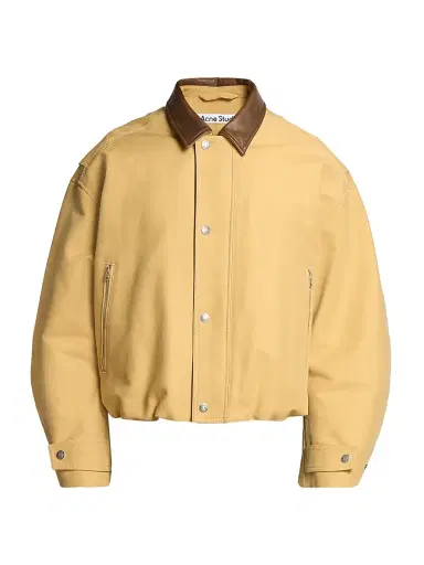 Acne Studios Men's Opado Double Cotton Jacket - Sand Beige | Thumbnail 1