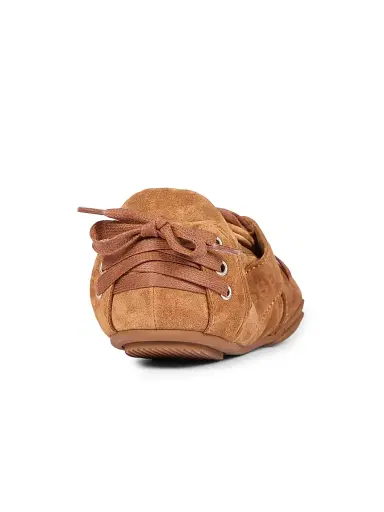 Acne Studios Men's Bilaria Up Suede Lace-Up Sneakers - Chestnut Brown - Size 12 | Thumbnail 3 Acne Studios Men's Bilaria Up Suede Lace-Up Sneakers - Chestnut Brown - Size 12 | Thumbnail 3