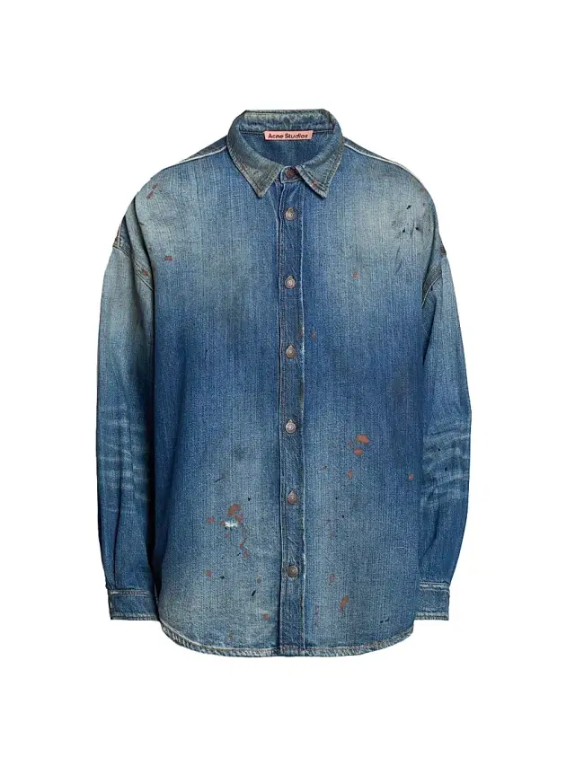 Men's Setar Trafalgar Denim Shirt - Mid Blue