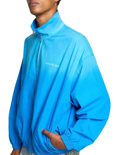 Acne Studios Men's Olando Cotton Poplin Full-Zip Jacket | Thumbnail 6 Acne Studios Men's Olando Cotton Poplin Full-Zip Jacket | Thumbnail 6
