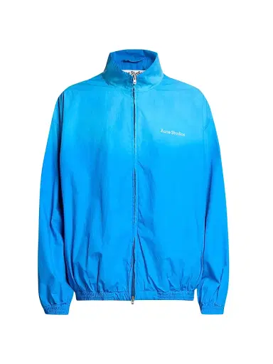 Acne Studios Men's Olando Cotton Poplin Full-Zip Jacket | Thumbnail 1 Acne Studios Men's Olando Cotton Poplin Full-Zip Jacket | Thumbnail 1