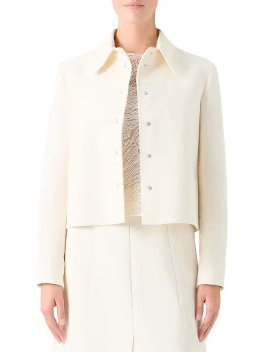Akris Women's Talitha Cotton Shirt Jacket | Thumbnail 3 Akris Women's Talitha Cotton Shirt Jacket | Thumbnail 3