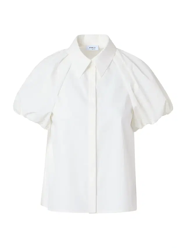 Akris punto Women's Cotton-Poplin Balloon-Sleeve Blouse - Cream