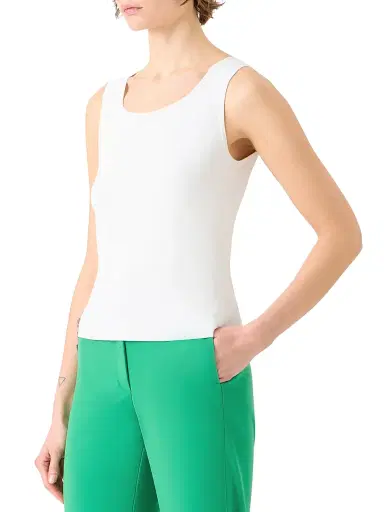Akris punto Women's Knit Scoopneck Tank | Thumbnail 4