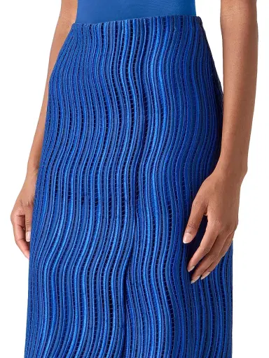 Akris Women's Wave Guipure Lace Pencil Midi-Skirt | Thumbnail 5 Akris Women's Wave Guipure Lace Pencil Midi-Skirt | Thumbnail 5