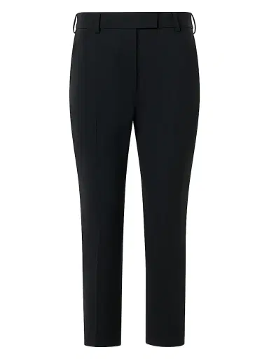 Akris Women's Flavi Wool-Blend Capri Pants - Black - Size 12 | Thumbnail 1 Akris Women's Flavi Wool-Blend Capri Pants - Black - Size 12 | Thumbnail 1
