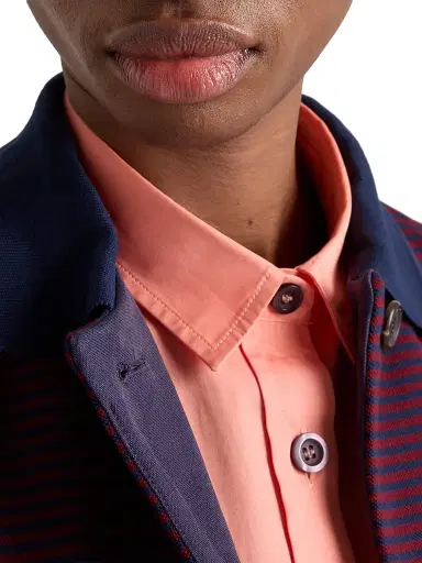 Prada Women's Cotton Poplin Shirt - Blue | Thumbnail 9