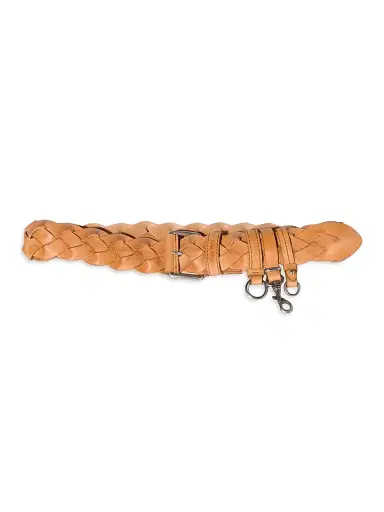 Miu Miu Women's Leather Belt - Brown - Size 34 | Thumbnail 1
