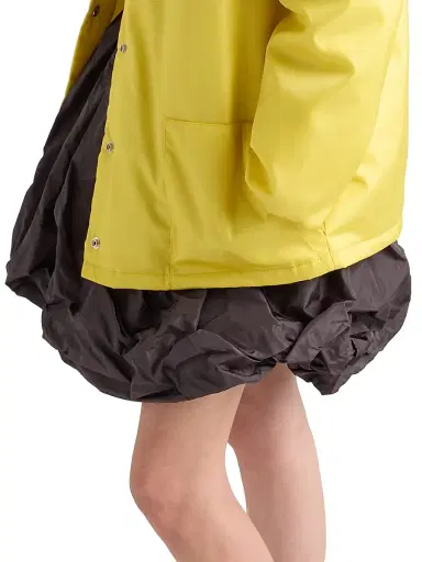 Prada Women's Technical Taffeta Skirt - Grey | Thumbnail 3