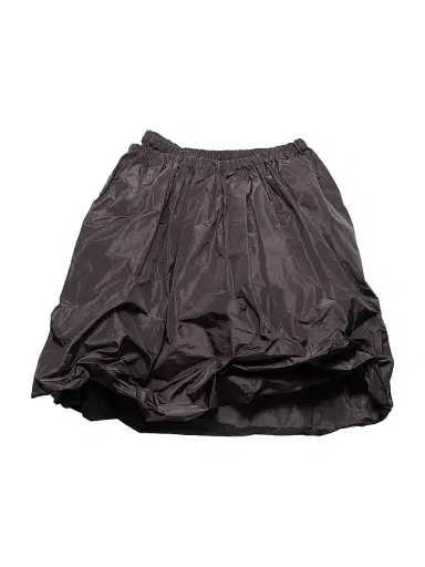 Prada Women's Technical Taffeta Skirt - Grey | Thumbnail 1